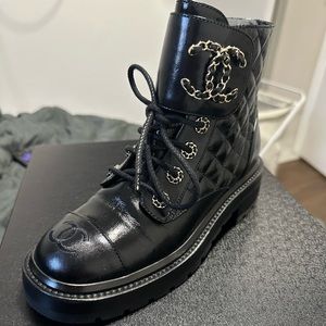 Chanel Combat Boot